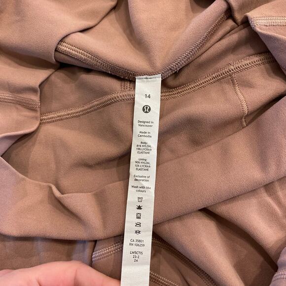 Lululemon Align Leggings 28" in Twilight Rose Size 14 - Picture 8 of 13